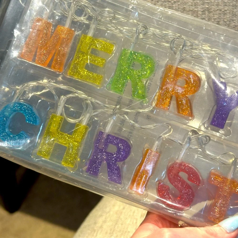 Merry Christmas LED Garland